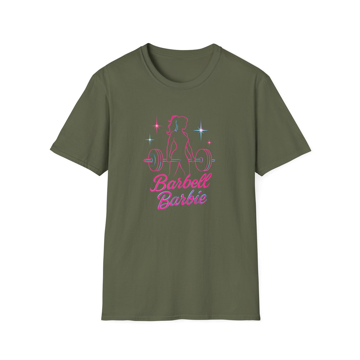 Barbell Barbie Neon T-Shirt