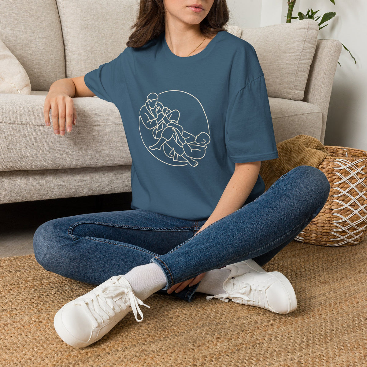Breastfeeding mother and baby T-Shirt