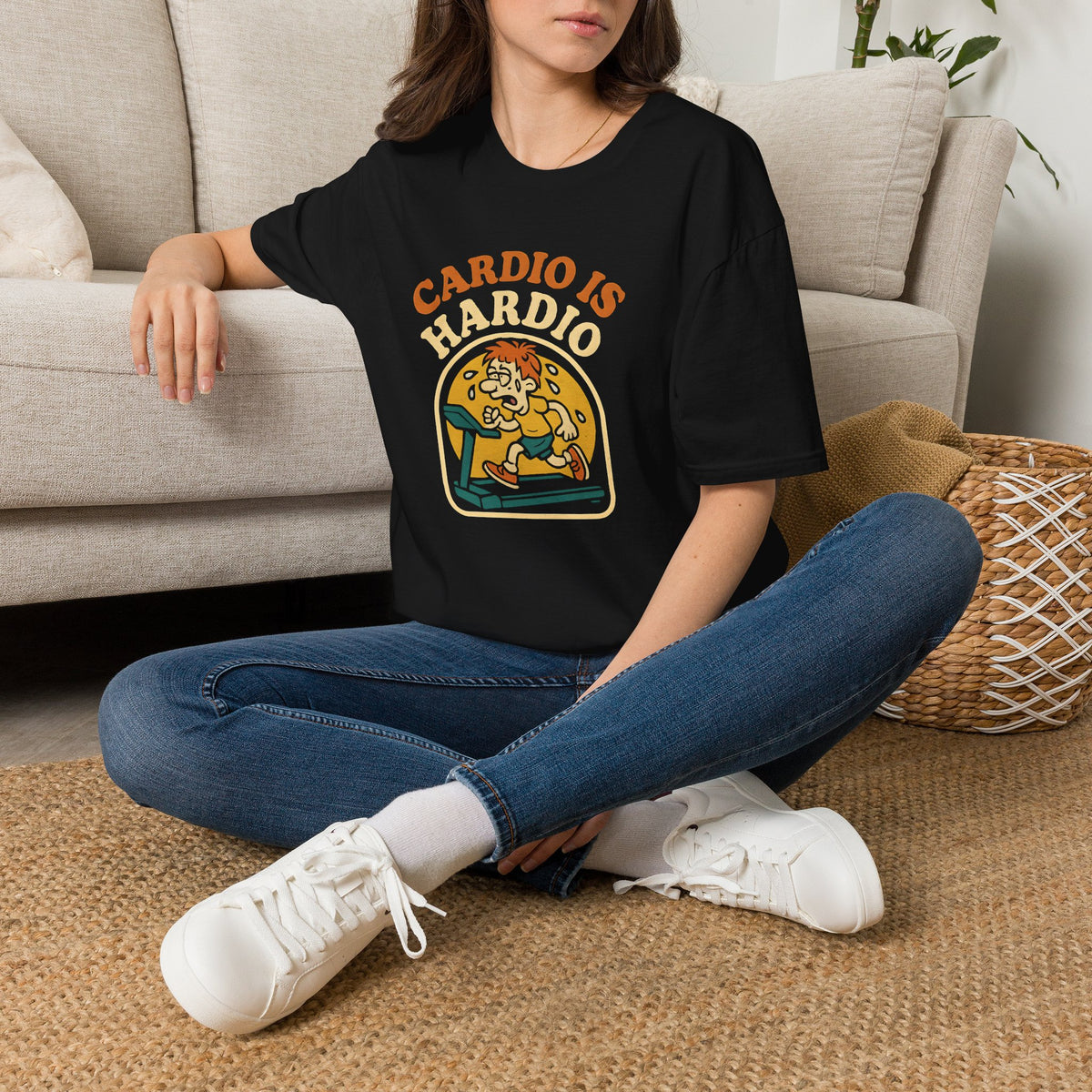Cartoon Treadmill Cardio T-Shirt