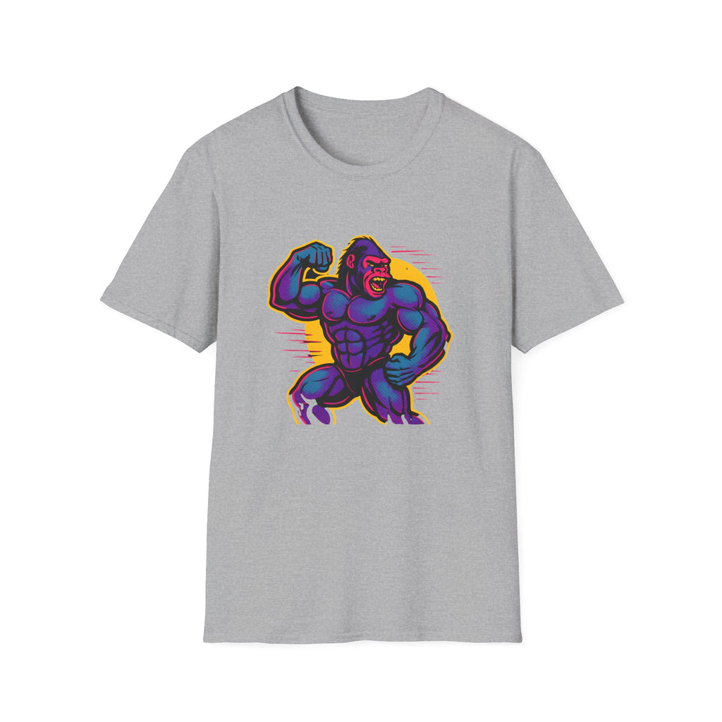 Purple Muscle Gorilla T-Shirt