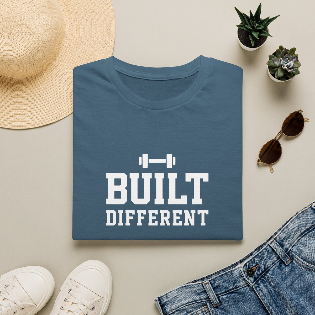 Built Different Fitness T-Shirt