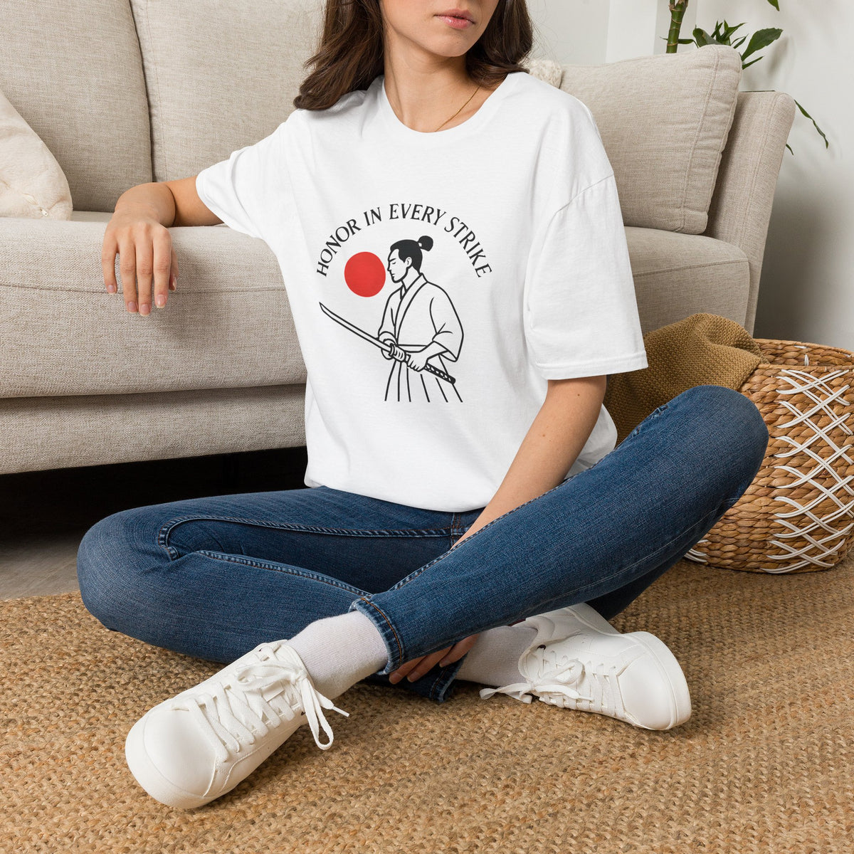Samurai with sword T-Shirt