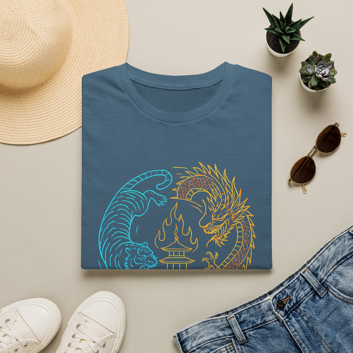 Dragon Circle Temple T-Shirt
