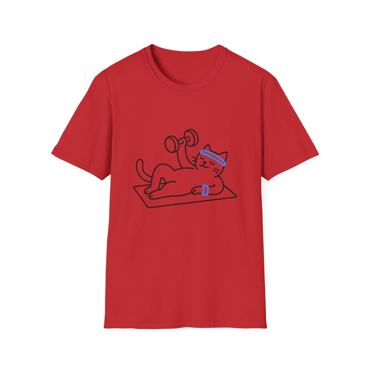 Glowing blue arcs T-Shirt