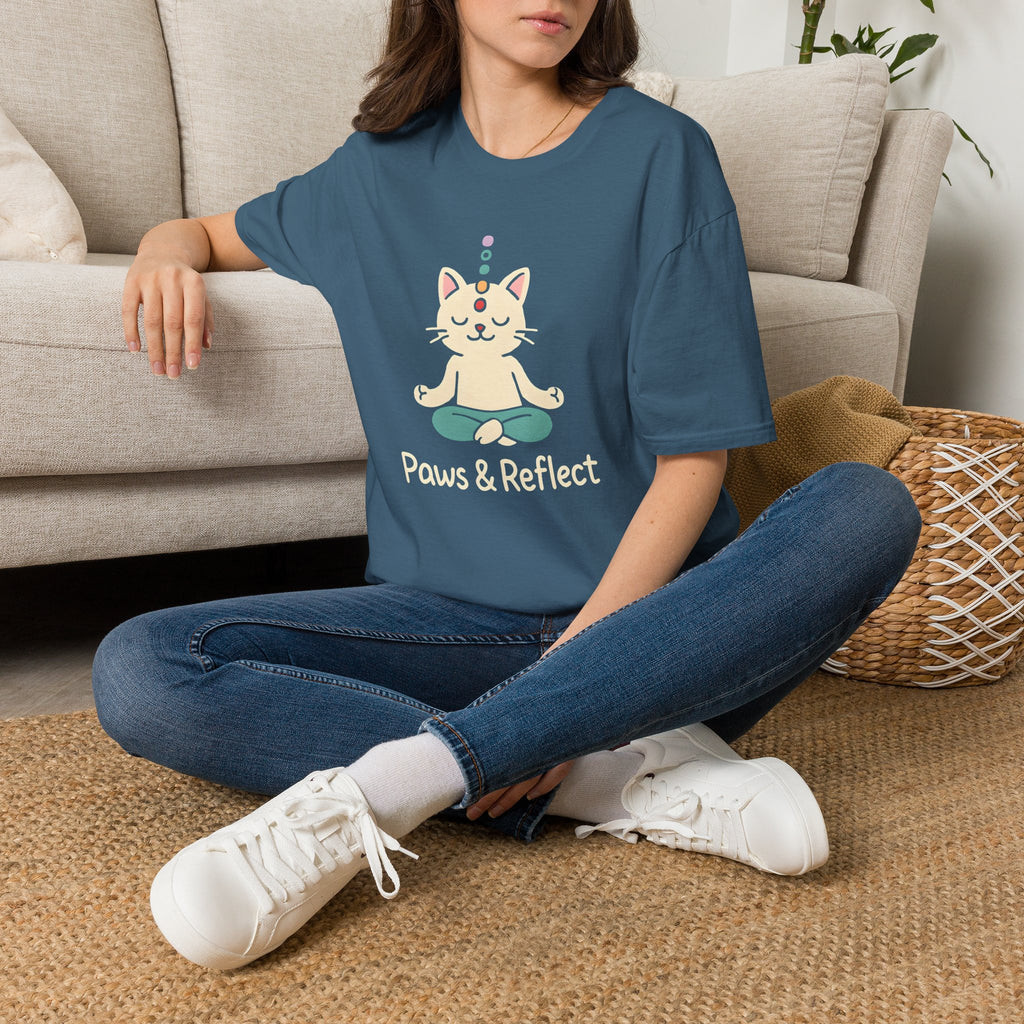 Chakra Cat Meditation T-Shirt