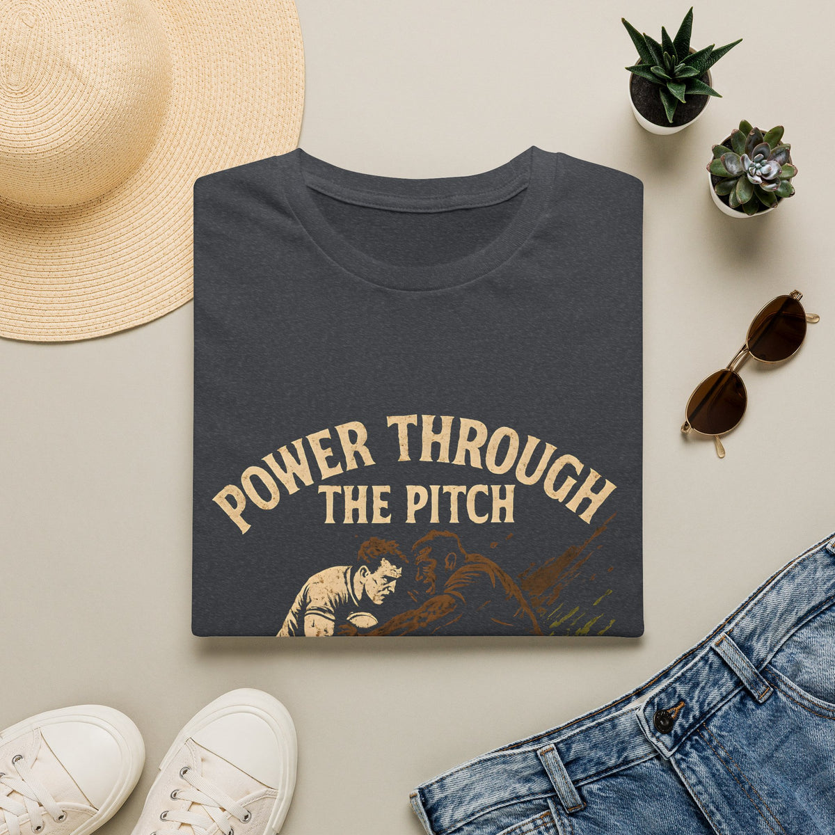 Power Through The Pitch T-Shirt