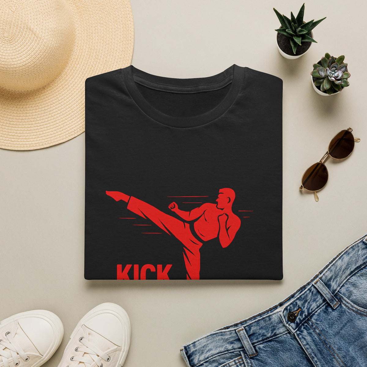 Kick Harder Breathe Smarter T-Shirt