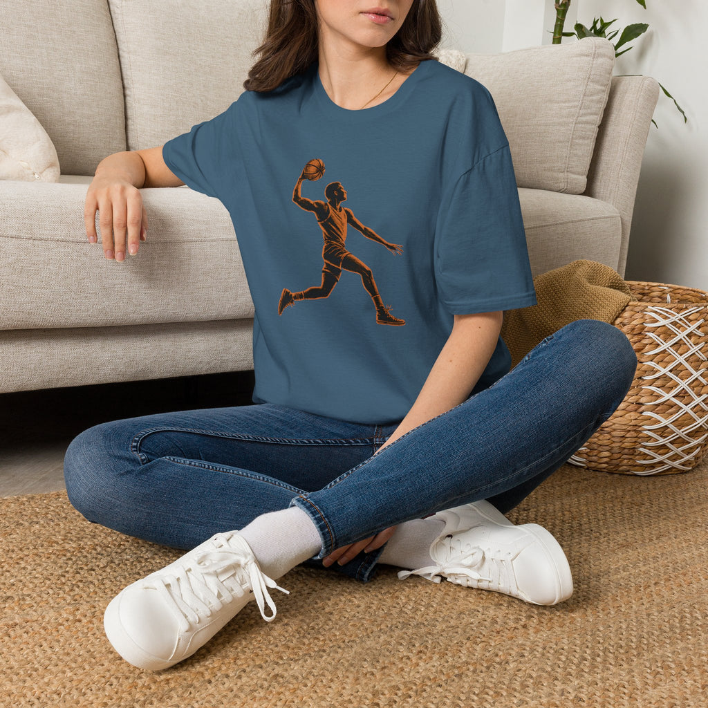 Basketball Dunk Silhouette T-Shirt