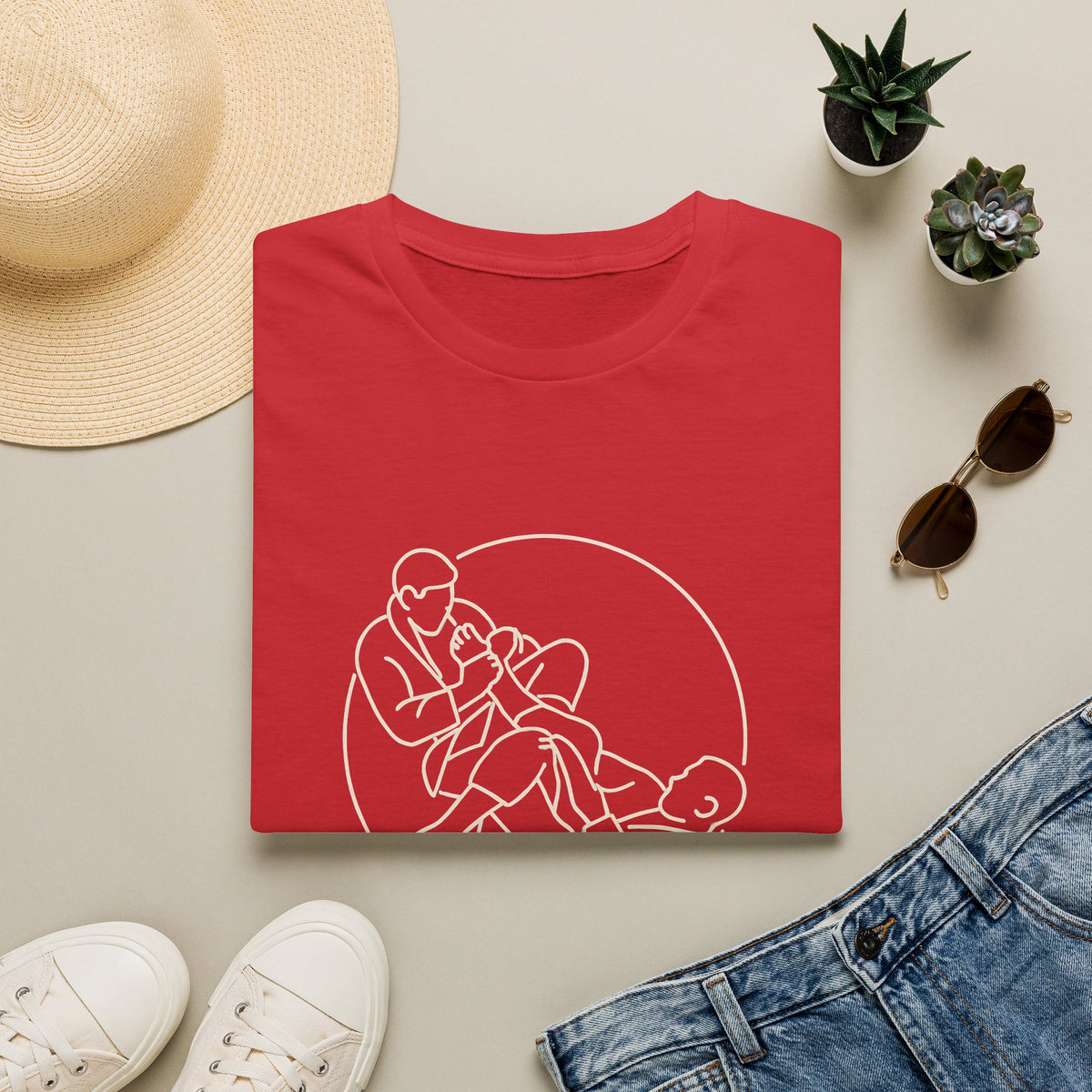 Breastfeeding mother and baby T-Shirt