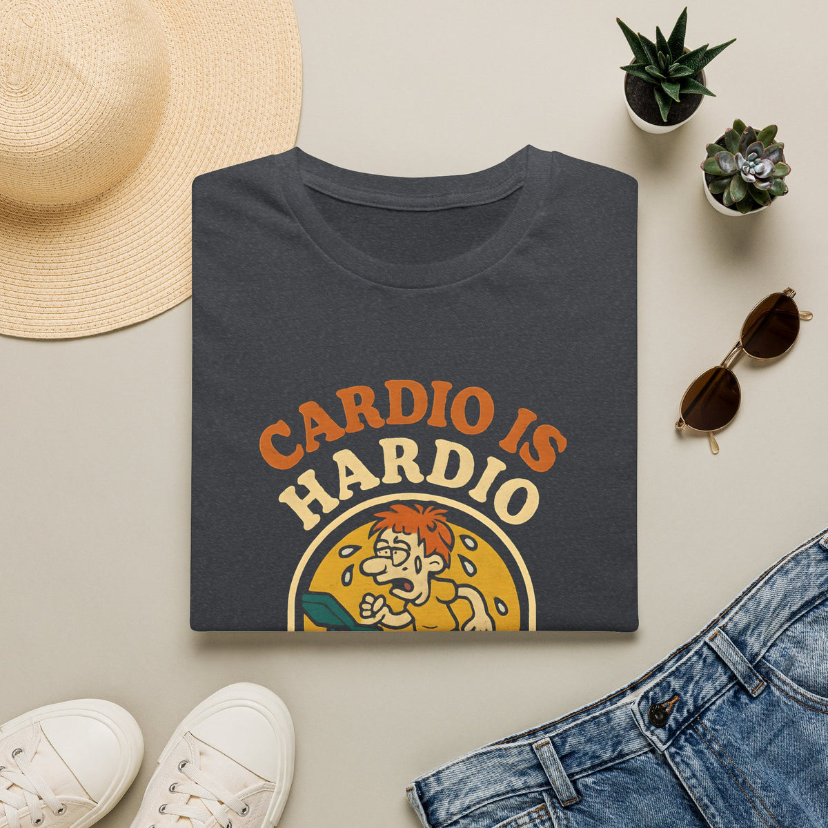 Cartoon Treadmill Cardio T-Shirt