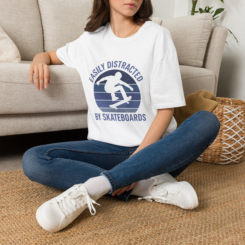 Easily Distracted by Skateboards T-Shirt
