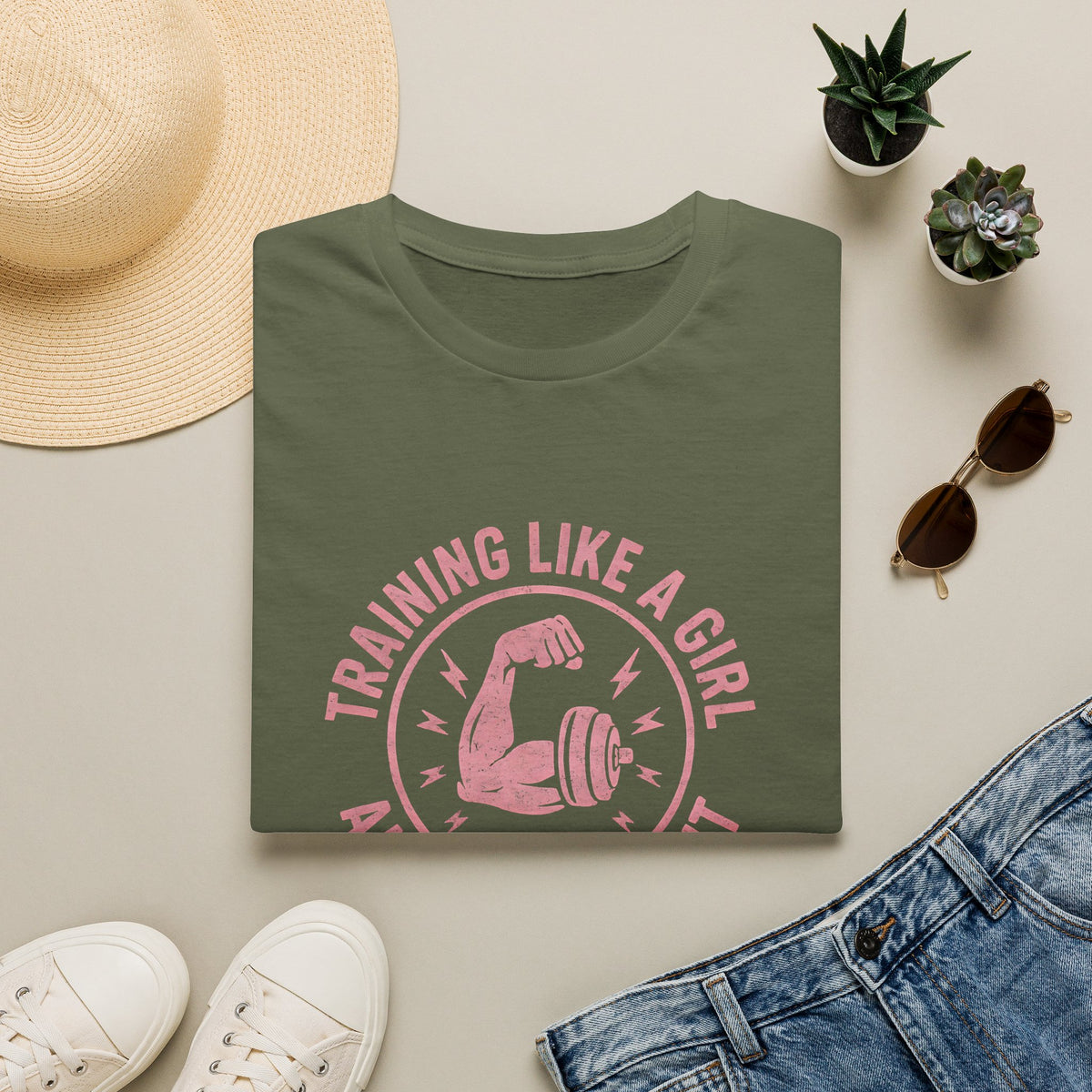 Training Like a Girl T-Shirt