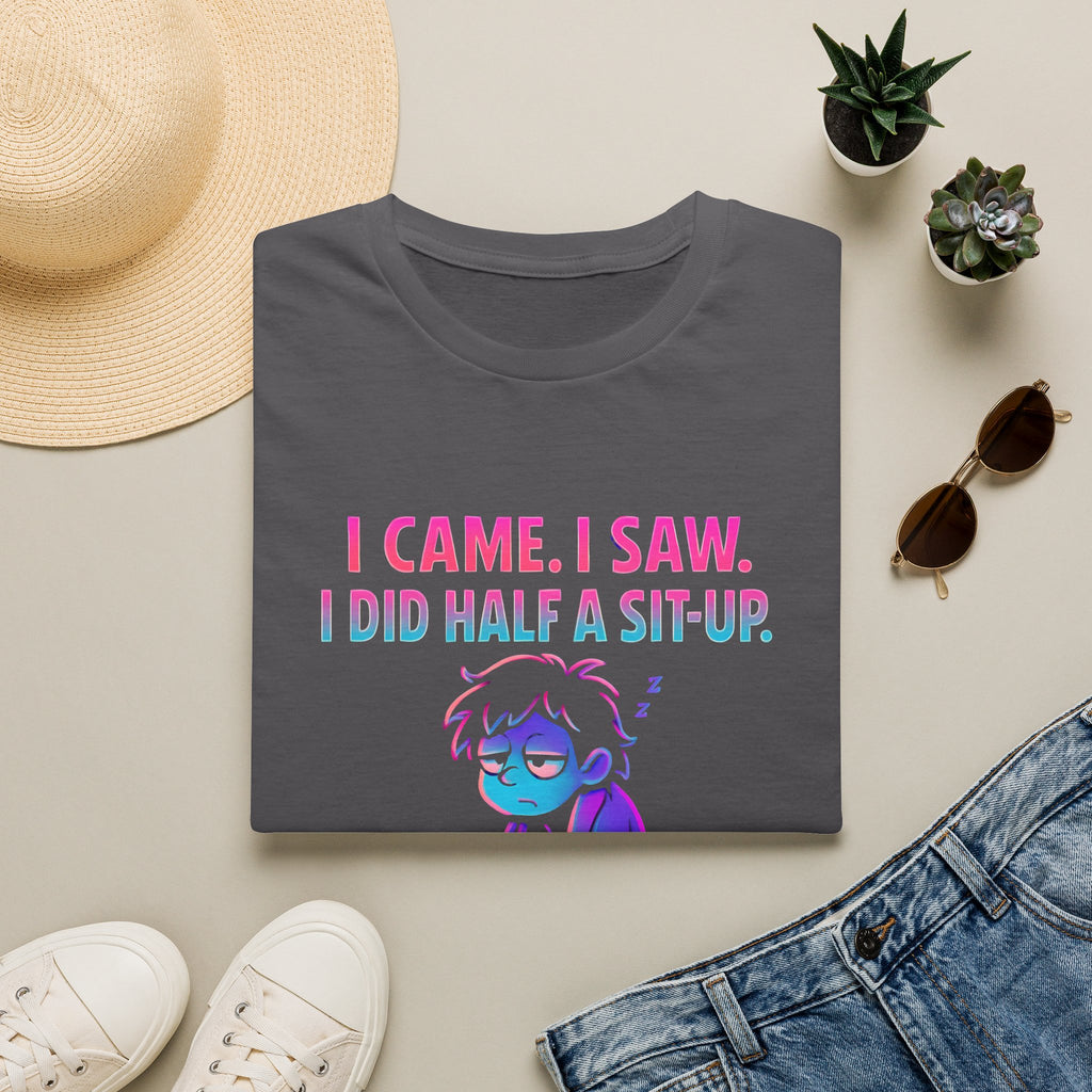 Exhausted Sit-Up Attempt T-Shirt