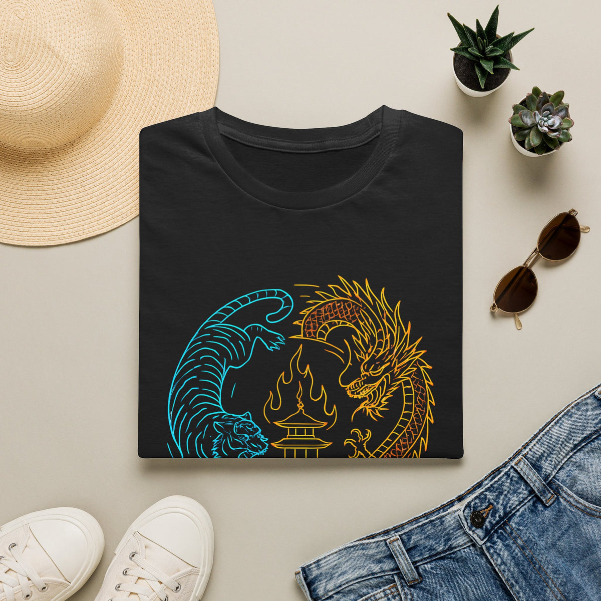 Dragon Circle Temple T-Shirt