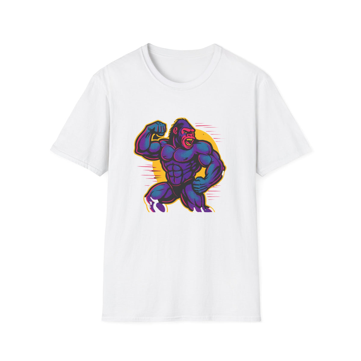 Purple Muscle Gorilla T-Shirt
