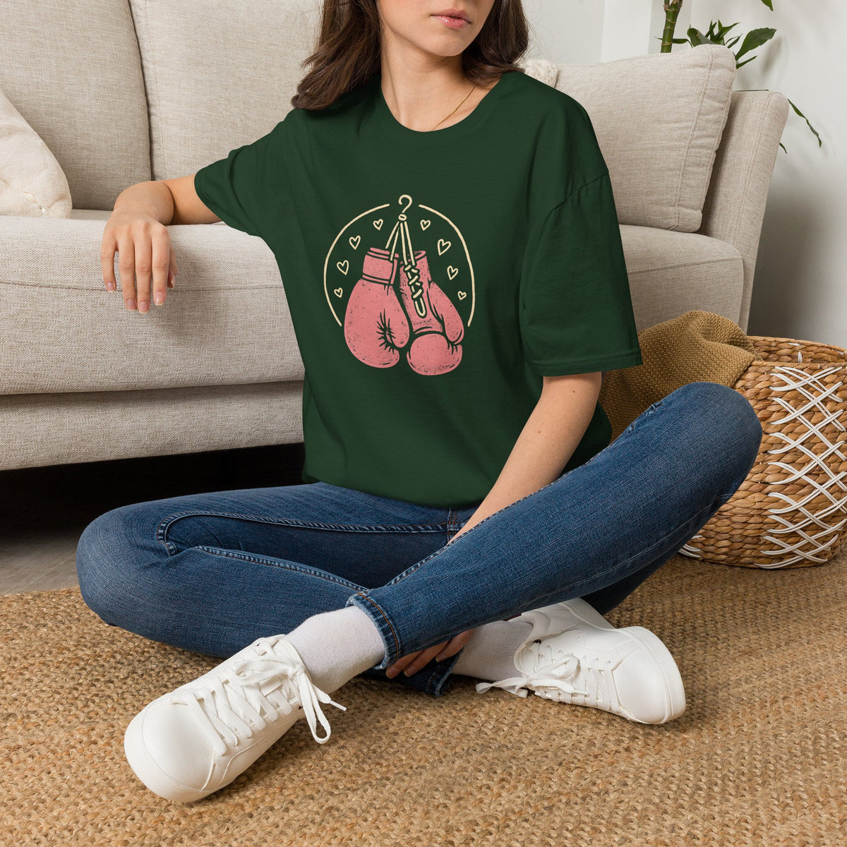 Boxing gloves in prayer T-Shirt