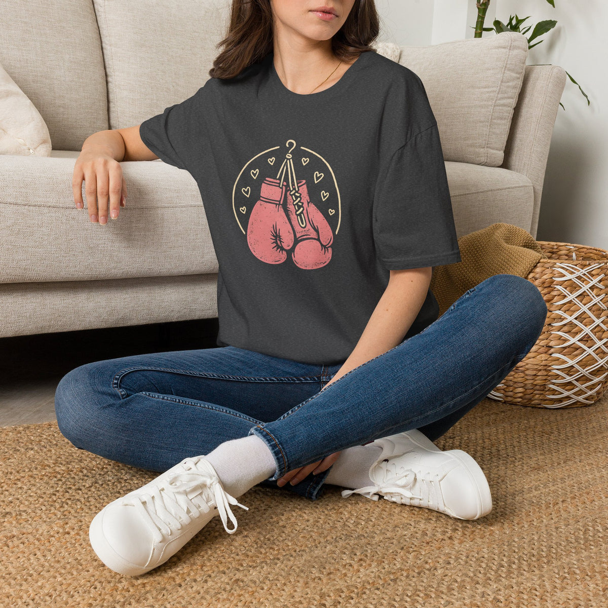 Boxing gloves in prayer T-Shirt