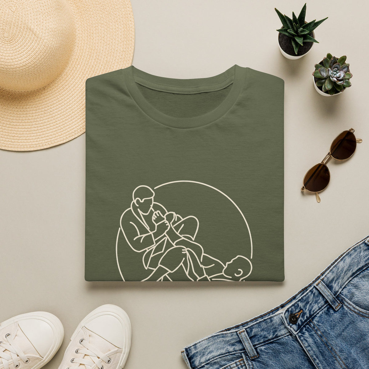 Breastfeeding mother and baby T-Shirt