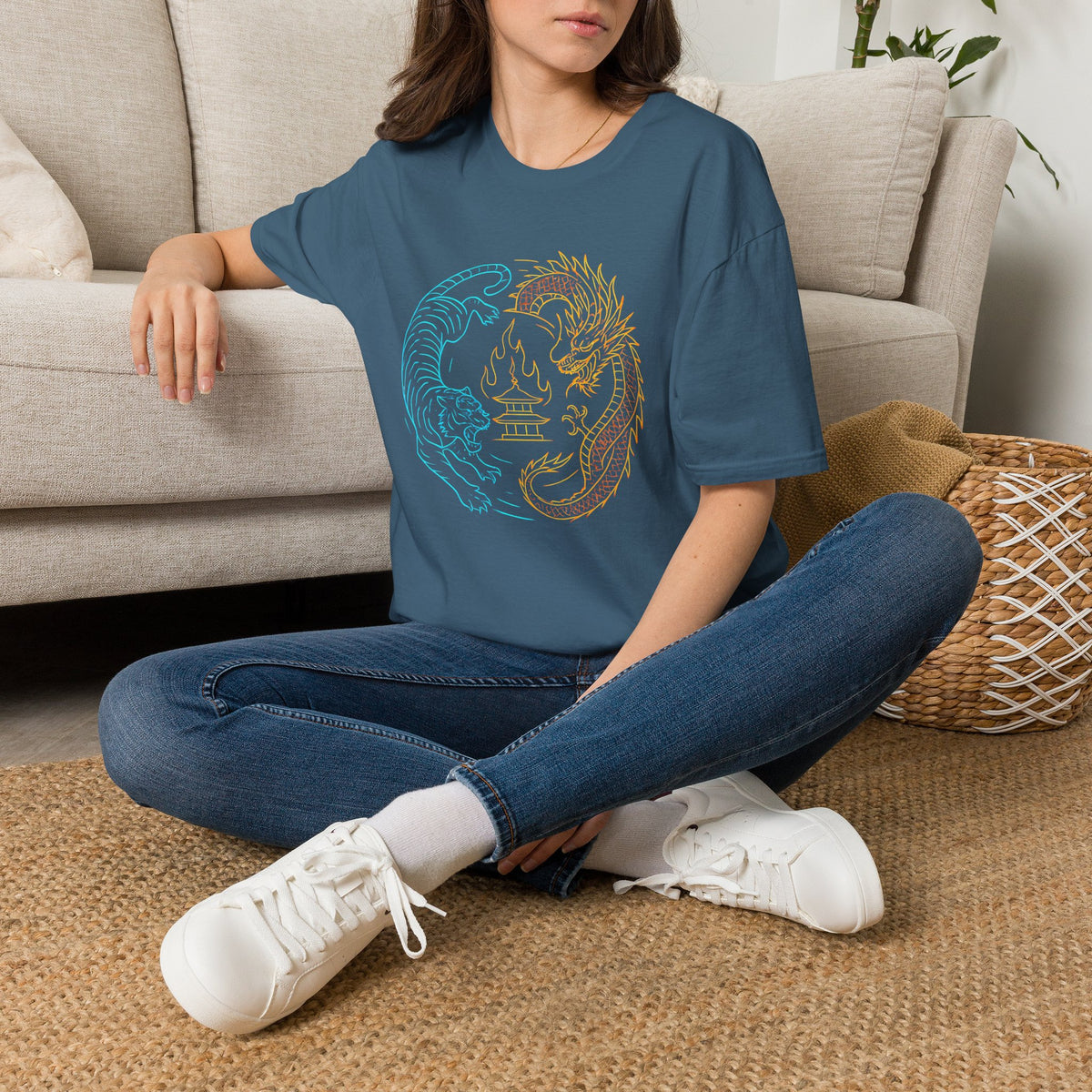 Dragon Circle Temple T-Shirt