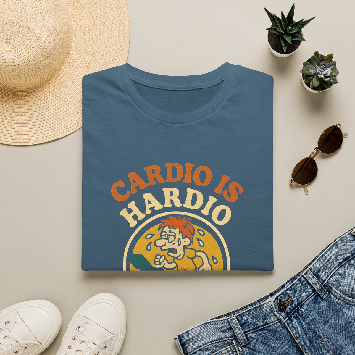 Cartoon Treadmill Cardio T-Shirt