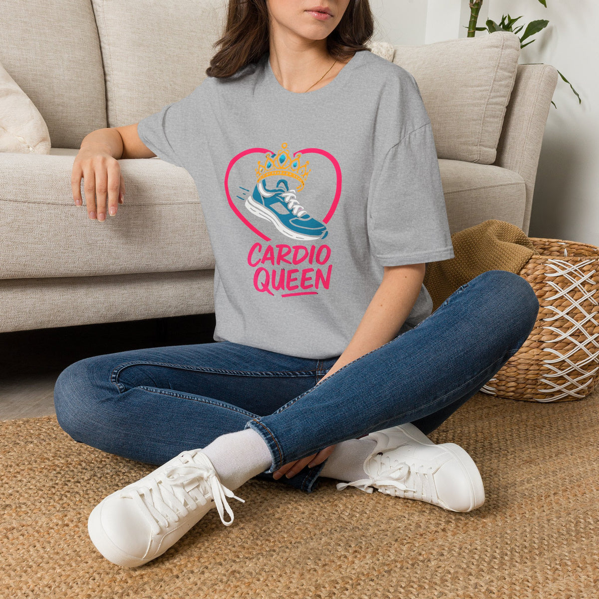 Cardio Queen Sneakers T-Shirt