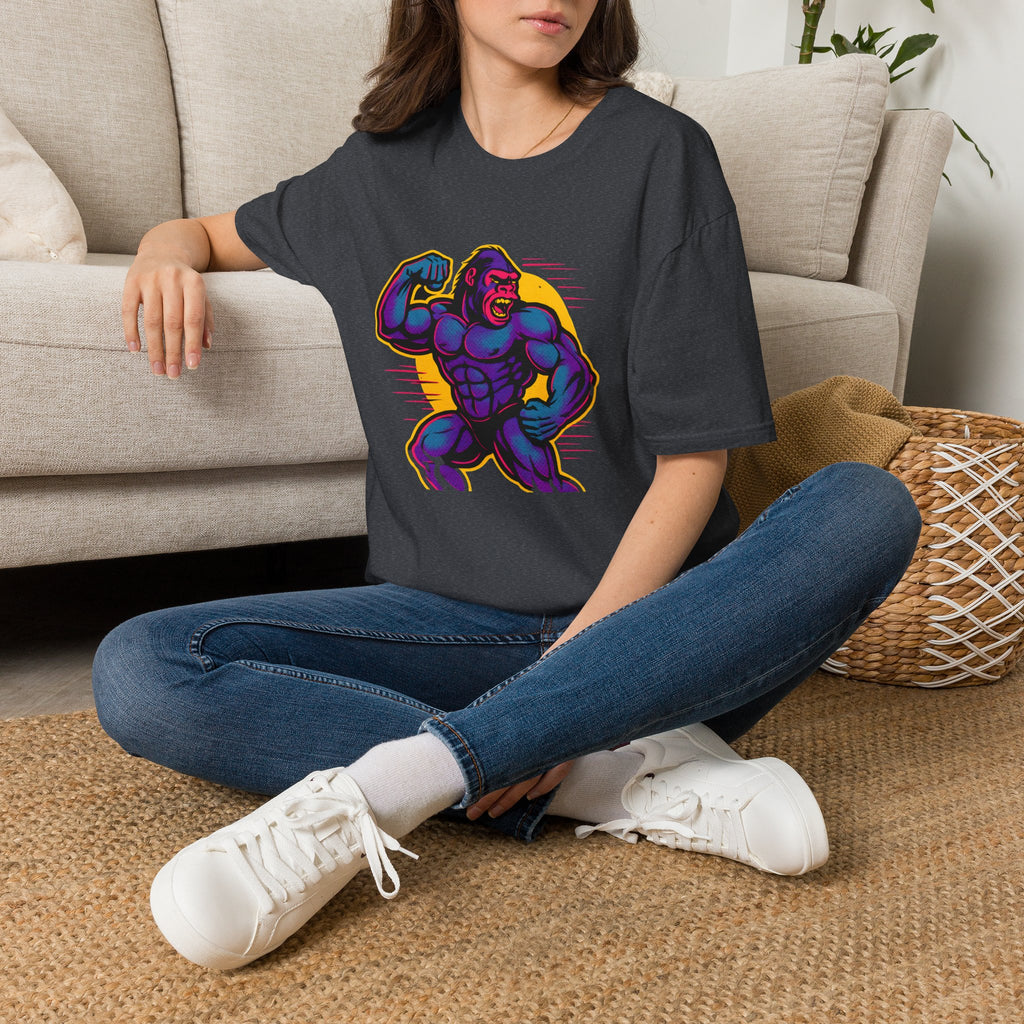 Purple Muscle Gorilla T-Shirt