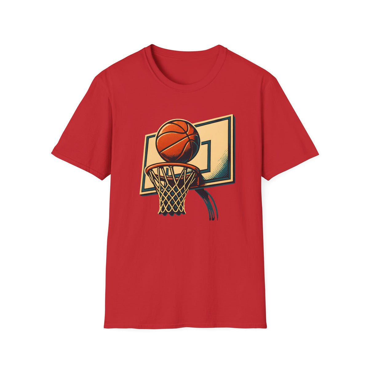 Basketball Hoop Dunk T-Shirt