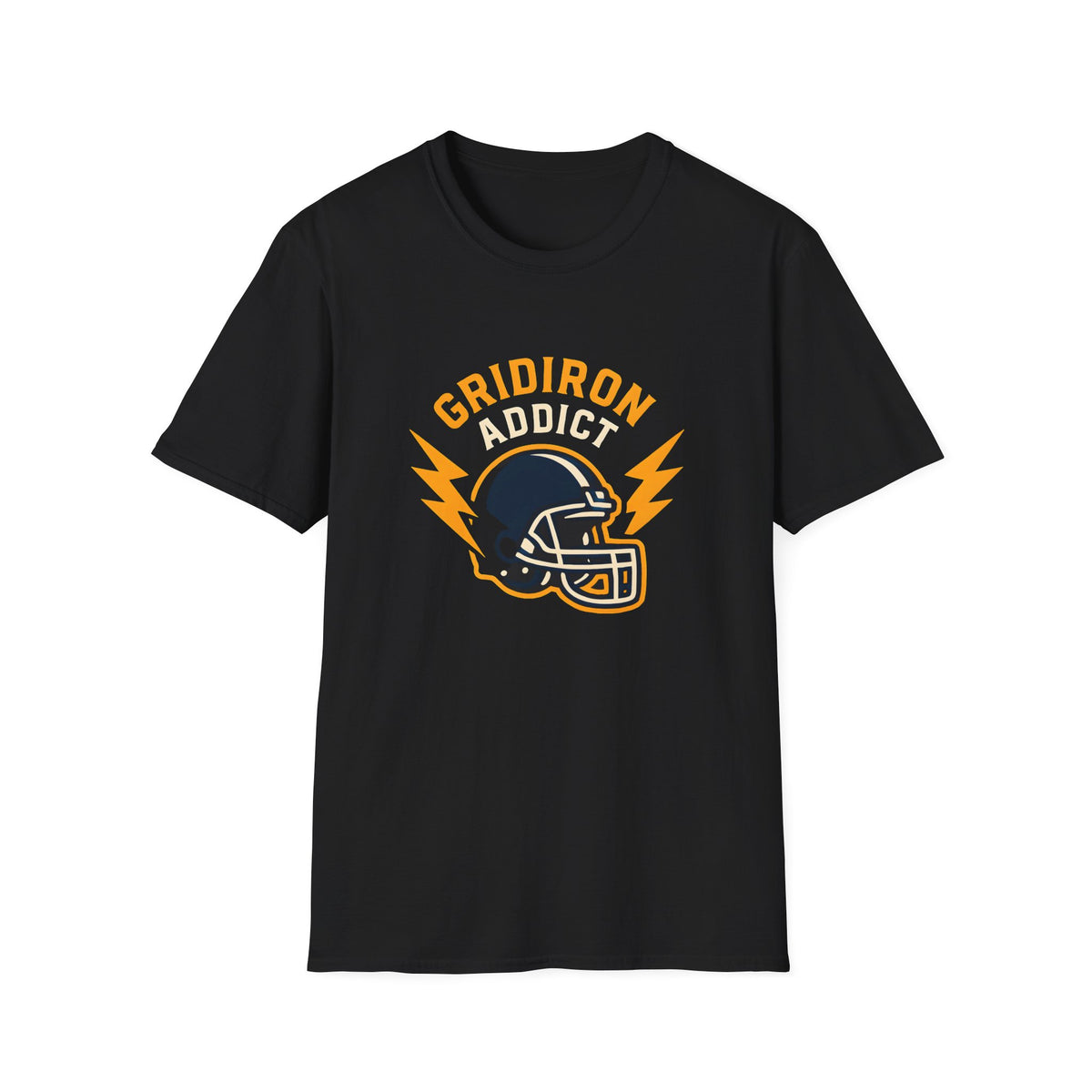 Gridiron Addict Helmet Logo T-Shirt