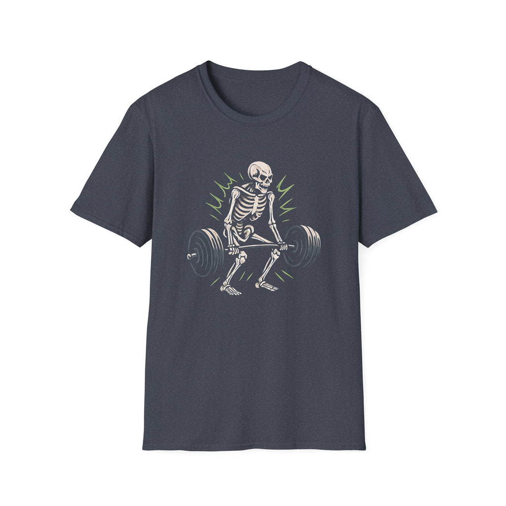 Skeleton Lifts Barbell T-Shirt