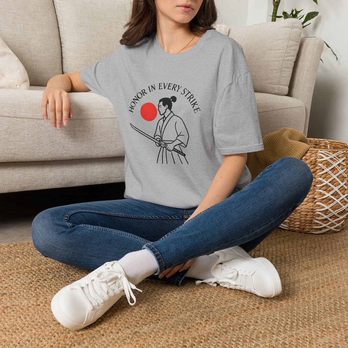 Samurai with sword T-Shirt