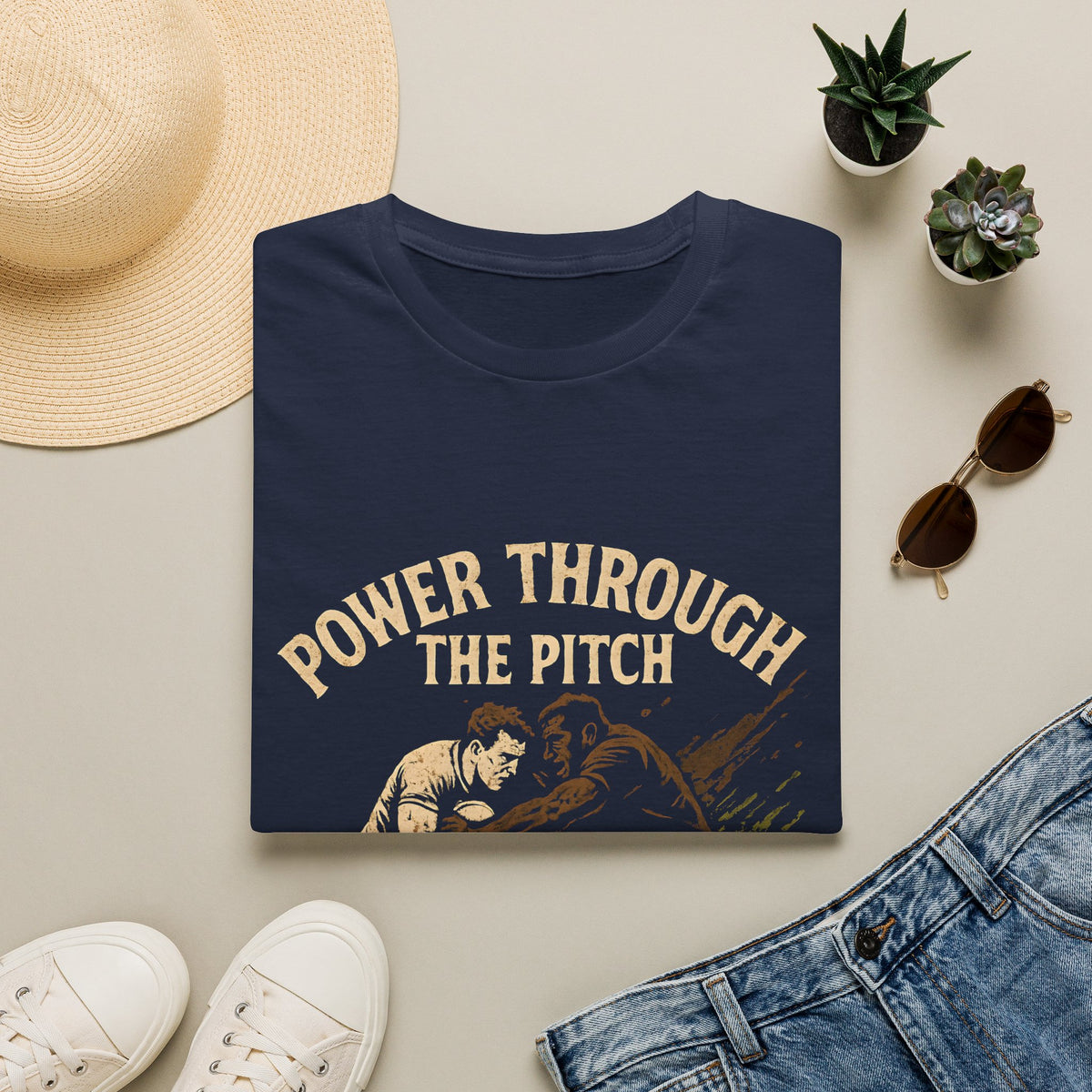 Power Through The Pitch T-Shirt