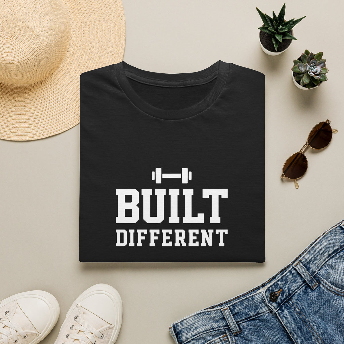 Built Different Fitness T-Shirt