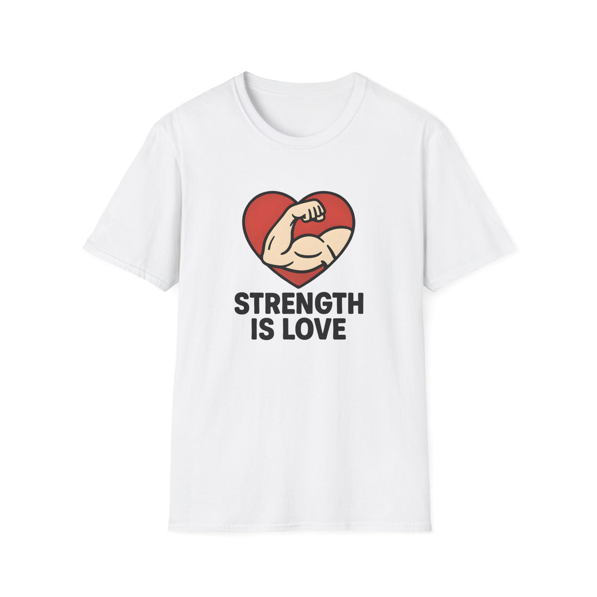 Powerful Heart Emblem T-Shirt