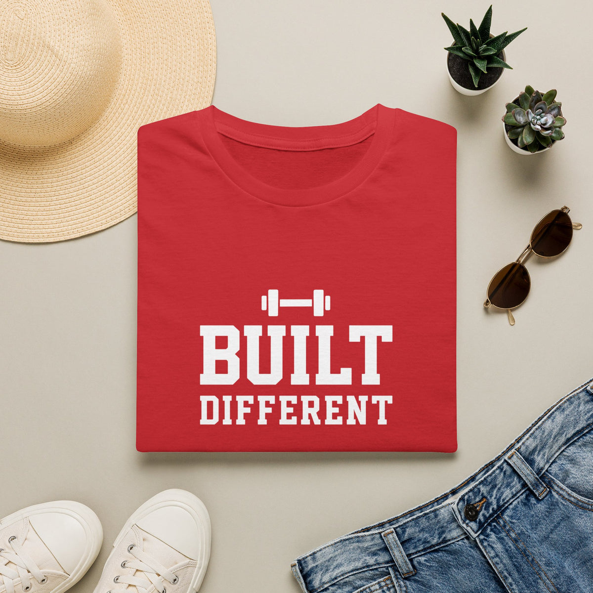 Built Different Fitness T-Shirt