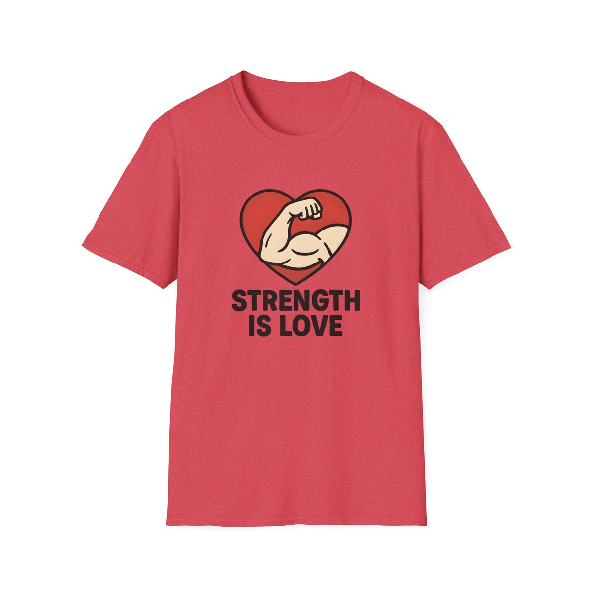 Powerful Heart Emblem T-Shirt