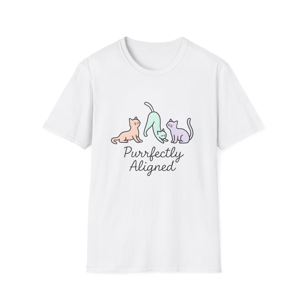 Purrfectly Aligned Cats T-Shirt