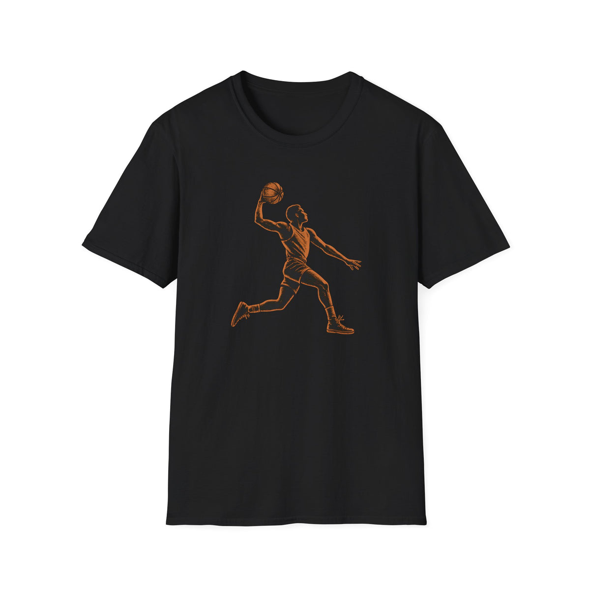 Basketball Dunk Silhouette T-Shirt