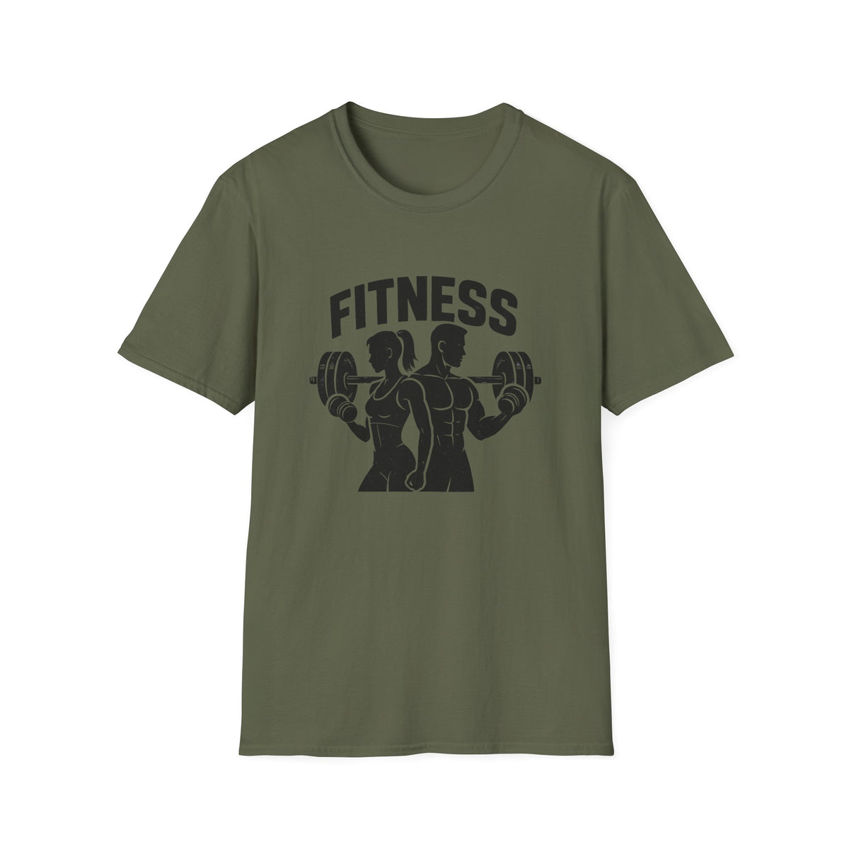 Bodybuilder lifting weights T-Shirt