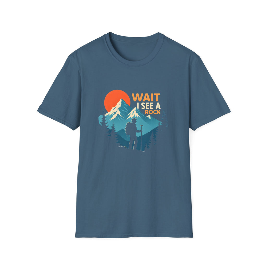 Hiker on Mountain Trail T-Shirt