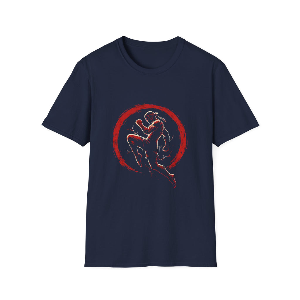 Red Circle Fighter T-Shirt