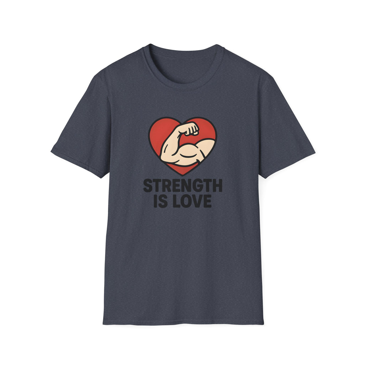 Powerful Heart Emblem T-Shirt