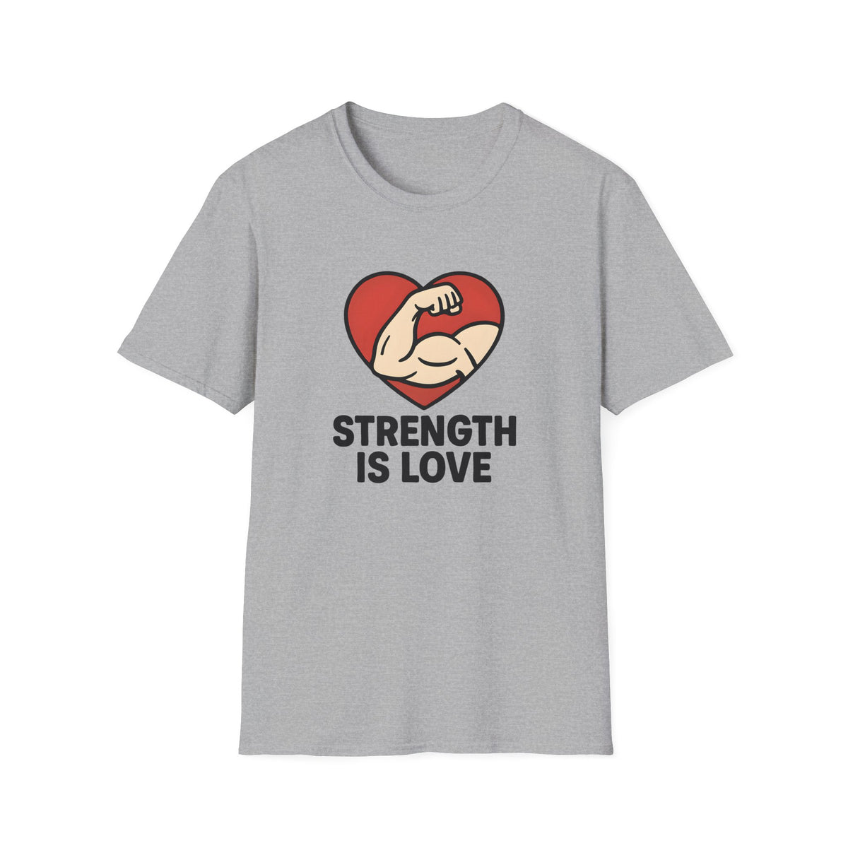 Powerful Heart Emblem T-Shirt