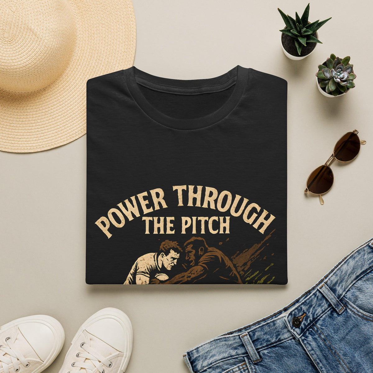 Power Through The Pitch T-Shirt