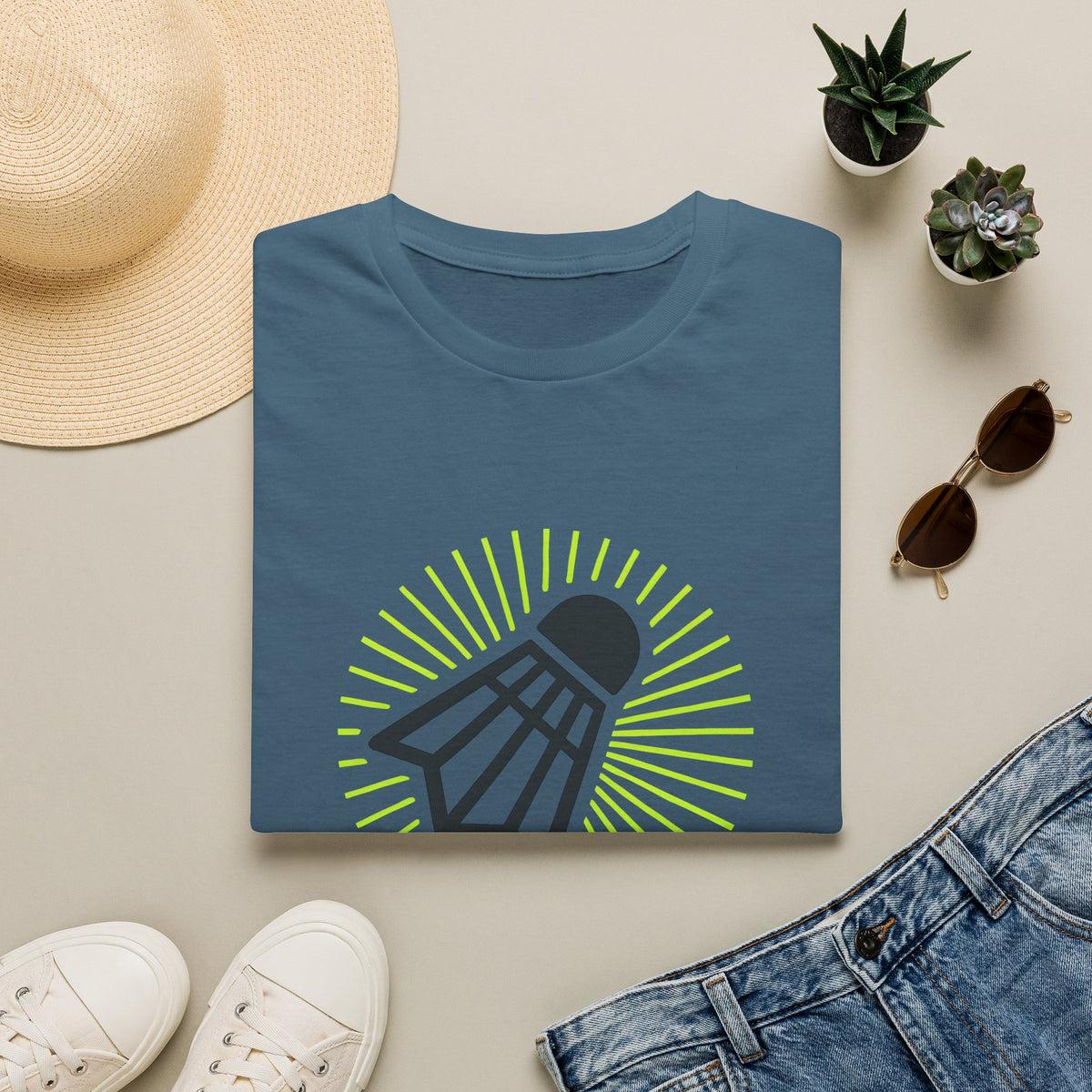 neon microphone illustration T-Shirt