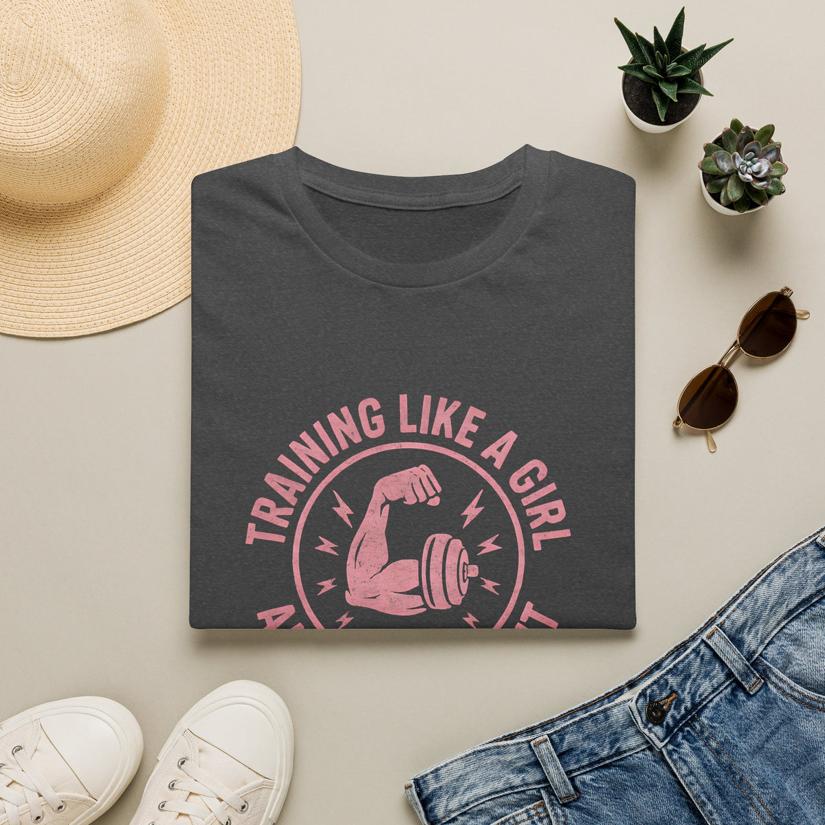 Training Like a Girl T-Shirt