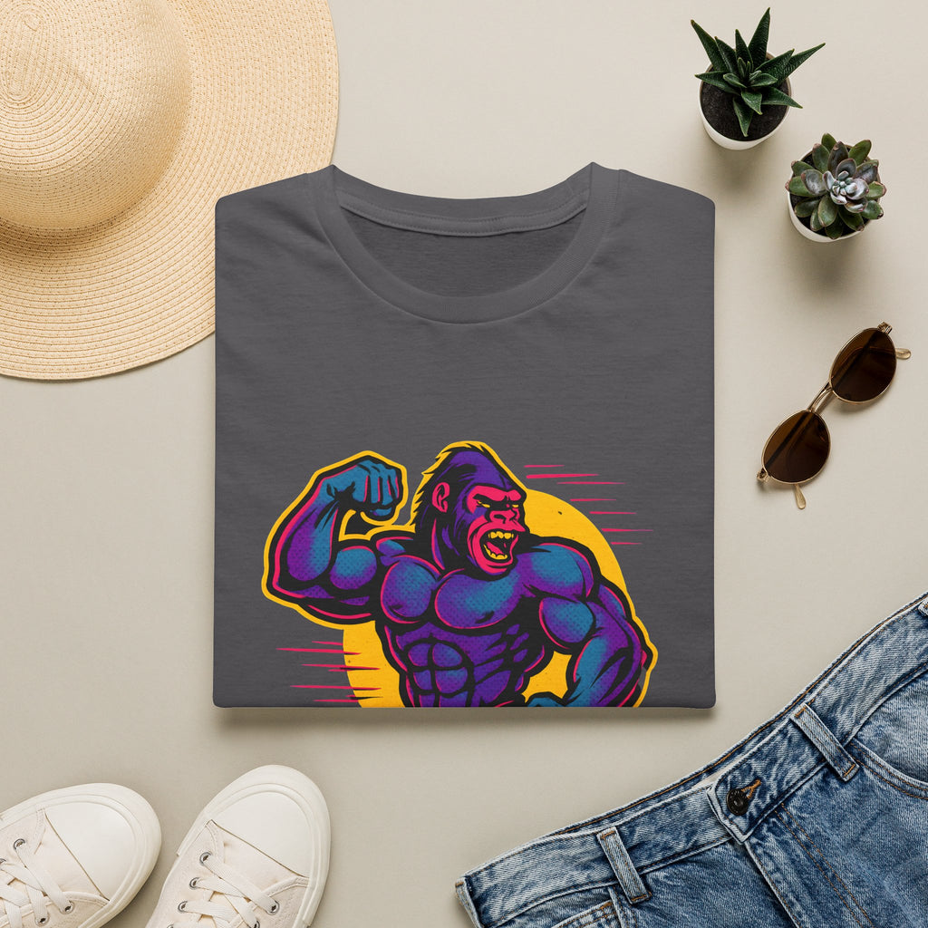 Purple Muscle Gorilla T-Shirt