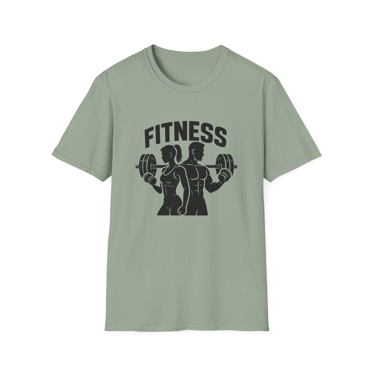 Bodybuilder lifting weights T-Shirt