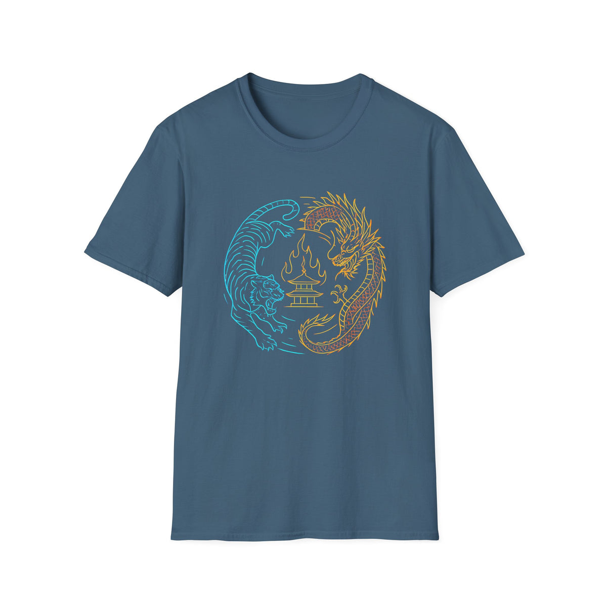 Dragon Circle Temple T-Shirt