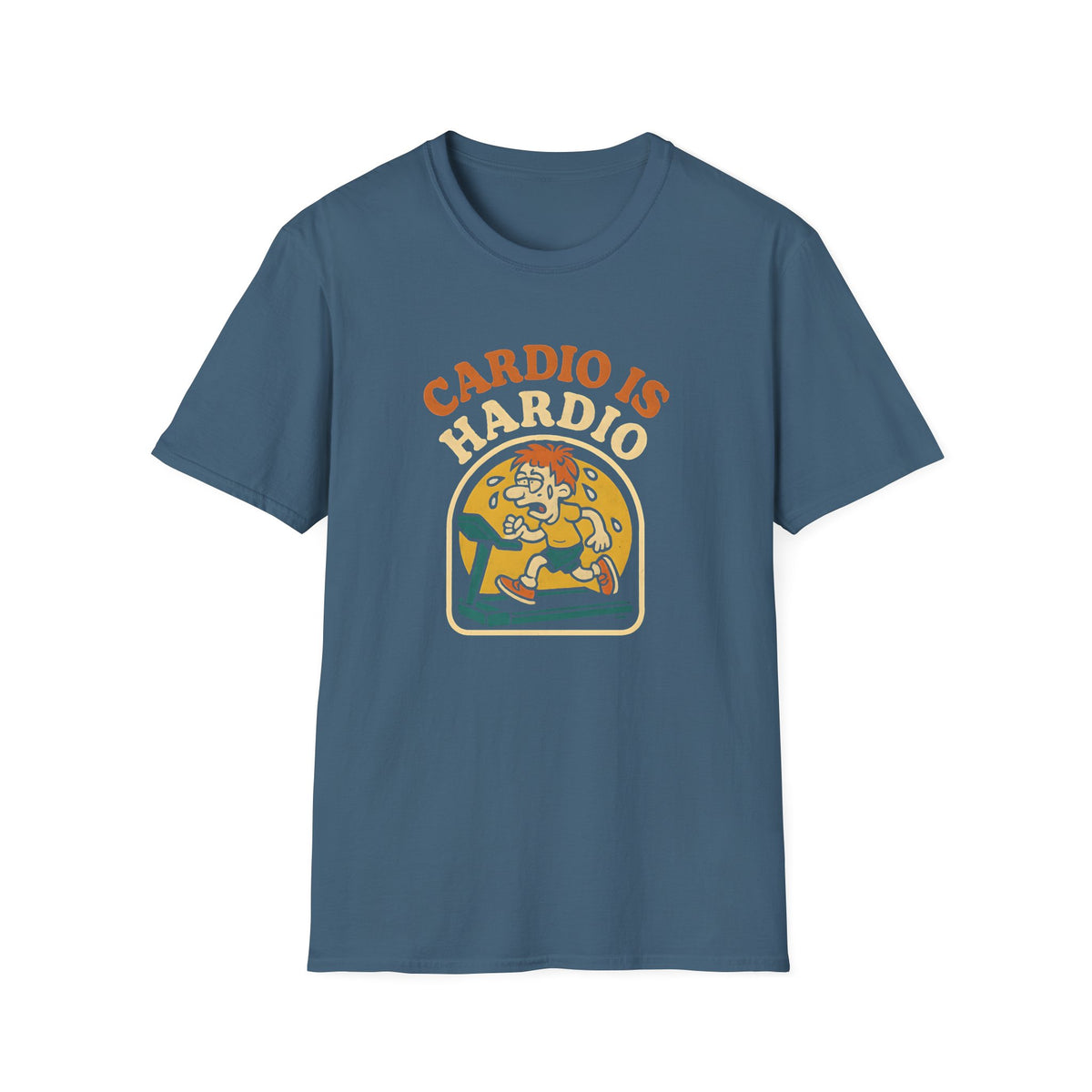 Cartoon Treadmill Cardio T-Shirt