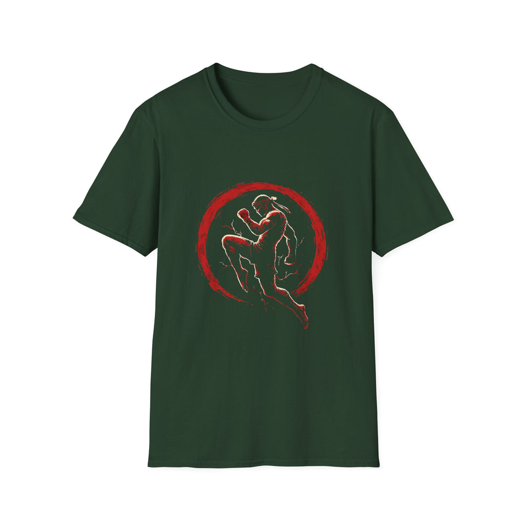 Red Circle Fighter T-Shirt